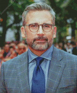 Classy Steve Carell Diamond Painting