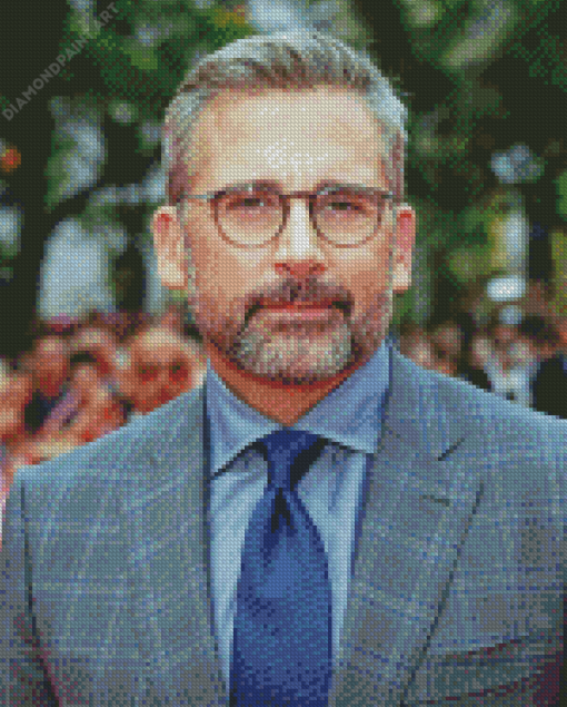 Classy Steve Carell Diamond Painting