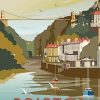 Clifton Bristol Bridge Poster Diamond Painting