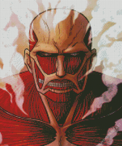 Close Up Colossal Titan Diamond Painting