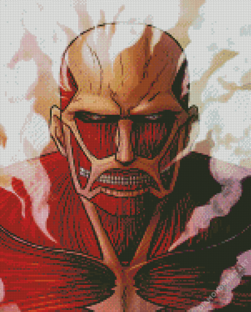 Close Up Colossal Titan Diamond Painting