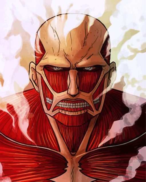 Close Up Colossal Titan Diamond Painting