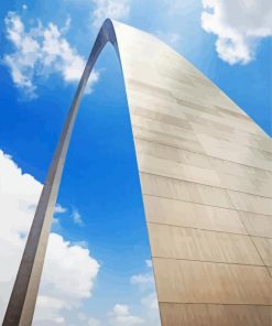 Close Up St Louis Arch Diamond Paintings