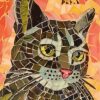 Collage Mosaic Cat Diamond Painting