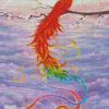 Colorful Phoenix Bird Diamond Painting