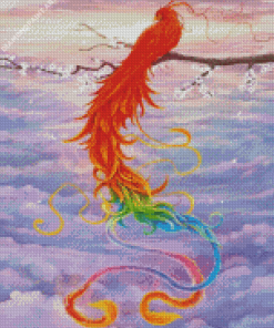 Colorful Phoenix Bird Diamond Painting