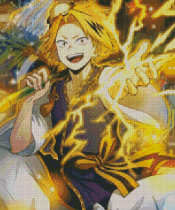 Cool Denki Kaminari Art Diamond Painting