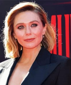 Cool Elizabeth Olsen Diamond Painting