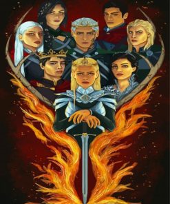 Cool Throne Of Glass Diamond Painting