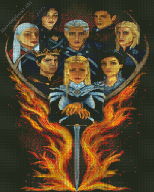 Cool Throne Of Glass Diamond Painting