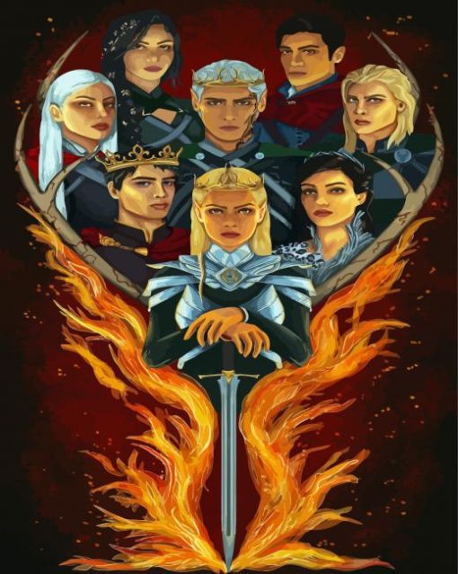 Cool Throne Of Glass Diamond Painting