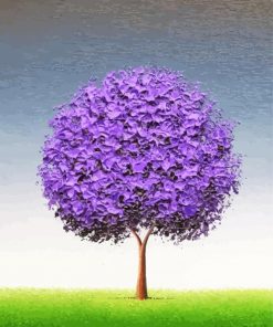 Cool Purple Tree Diamond Painting