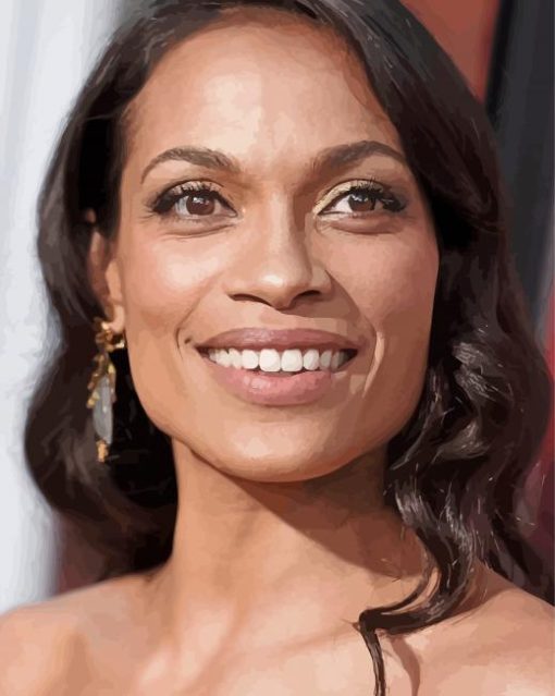 Cute Rosario Dawson Diamond Painting