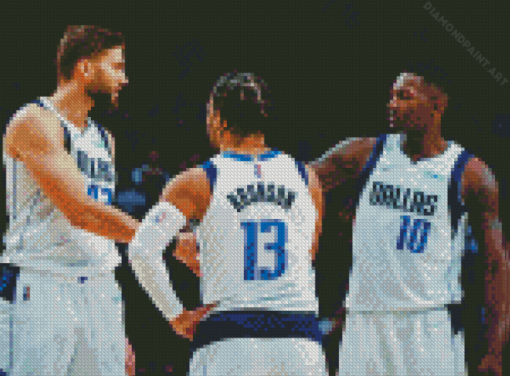 Dallas Mavericks Diamond Painting