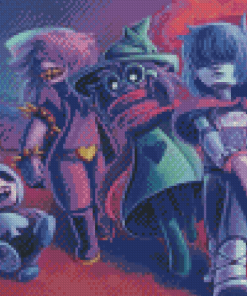 Deltarune Characters Art Diamond Painting