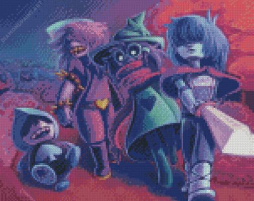 Deltarune Characters Art Diamond Painting