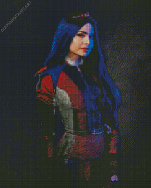 Descendants Evie Character Diamond Painting