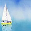 Dinghy Sailing Artwork Diamond Painting