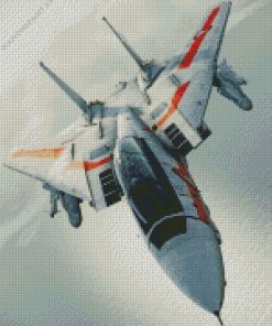 F14 Airplane Diamond Painting