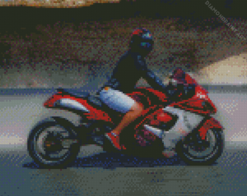 Fast Motorcycle Diamond Painting