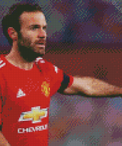 Footballer Juan Mata Diamond Paintings