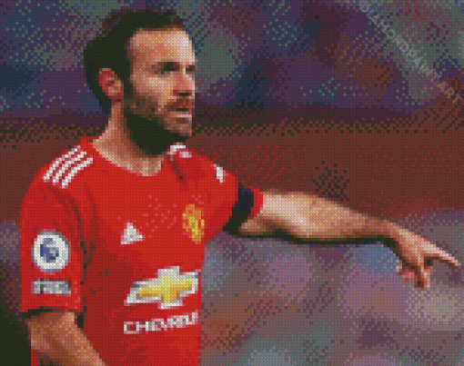 Footballer Juan Mata Diamond Paintings