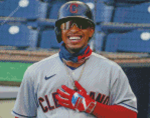 Francisco Lindor Player Diamond Painting