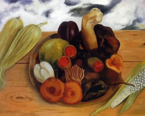 Fruits Of The Earth Frida Kahlo Diamond Painting