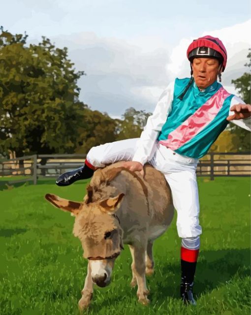 Funny Frankie Dettori Diamond Painting