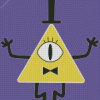 Gravity Falls Bill Cipher Diamond Painting