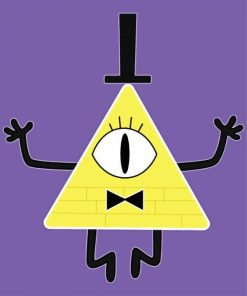 Gravity Falls Bill Cipher Diamond Painting