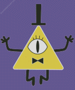 Gravity Falls Bill Cipher Diamond Painting