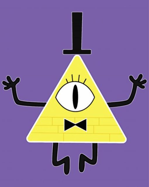 Gravity Falls Bill Cipher Diamond Painting