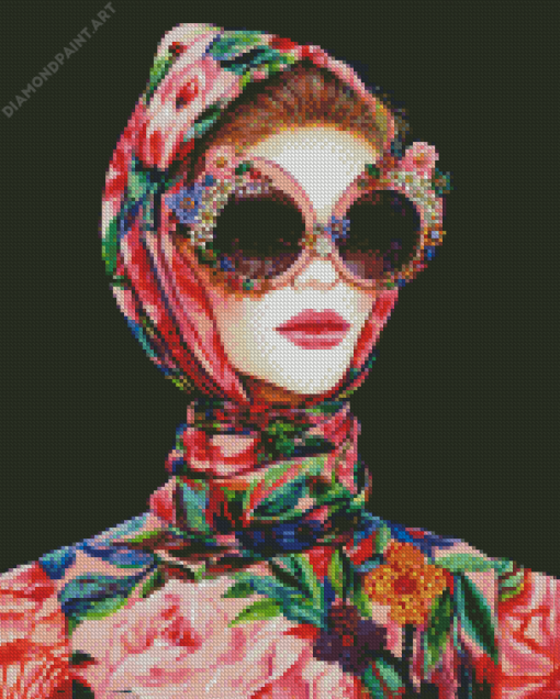 Gucci Classy Woman Diamond Painting