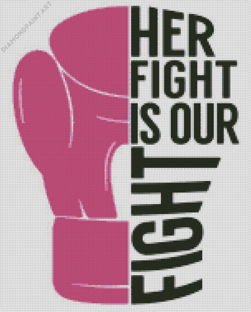 Her Fight Is Our Fight Diamond Painting