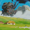 Howls Moving Castle Diamond Painting