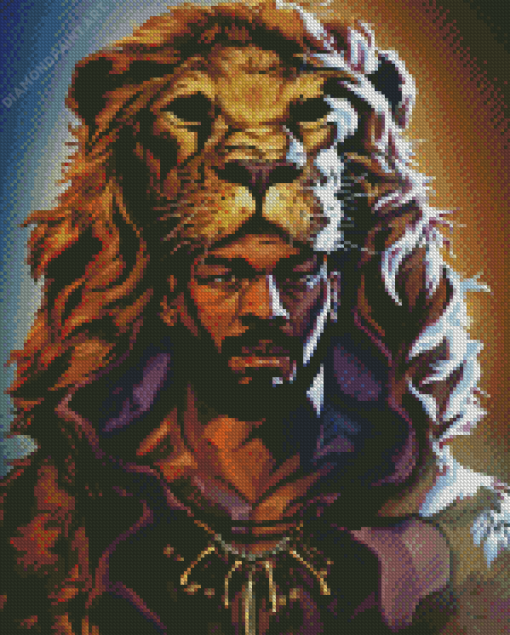 King Of The Jungle Diamond Painting