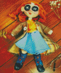 Little Coraline Doll Diamond Painting