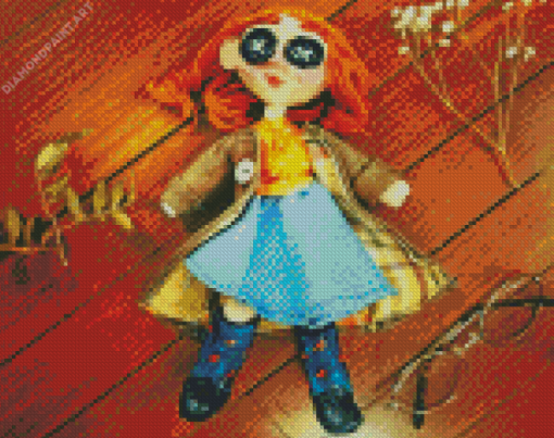 Little Coraline Doll Diamond Painting