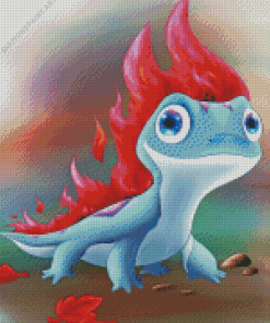 Lizard Frozen Diamond Painting