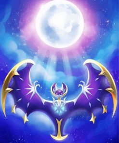 Lunala Character Diamond Painting