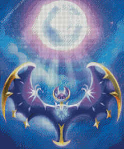 Lunala Character Diamond Painting