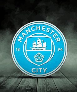 Man City Badge Diamond Painting