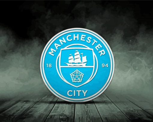 Man City Badge Diamond Painting