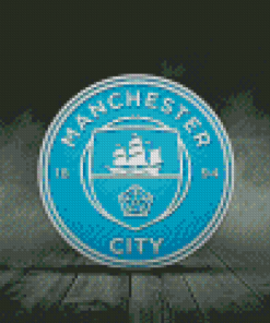 Man City Badge Diamond Painting