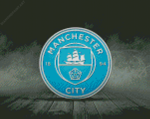 Man City Badge Diamond Painting