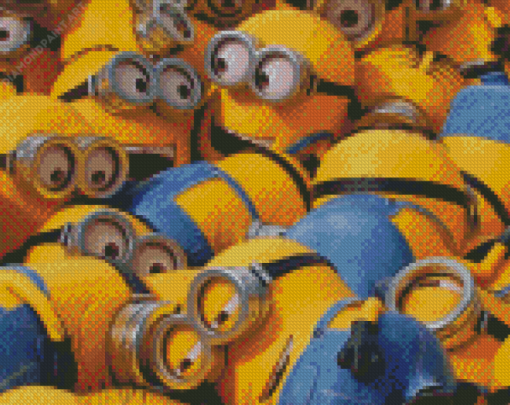 Minions Love Diamond Painting