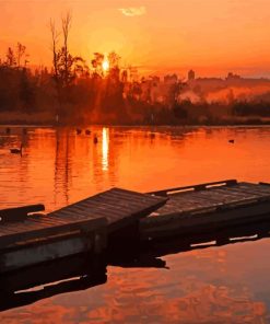 Morning Burnaby Lake Diamond Paintings