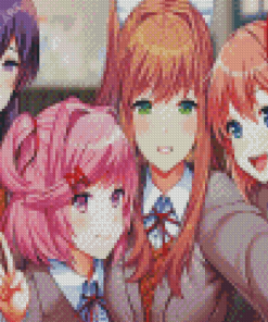 Natsuki And Friends Diamond Paintings