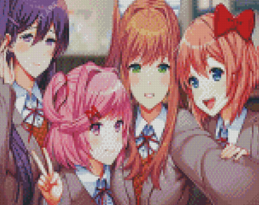 Natsuki And Friends Diamond Paintings